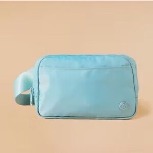 Blogilates Belt Bag Teal Blue NWT